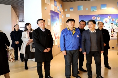 2020年1月3日，时任浙江省民政厅党组成员、副厅长江宇莅临8868体育官网首页入口调研企业发展情况、党建工作