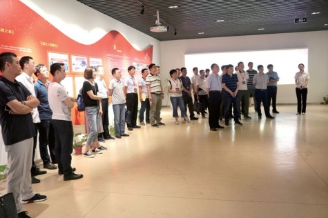 中国烟草总公司合肥设计院党组来8868体育官网首页入口交流党建工作